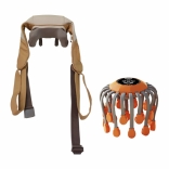 Combo 4 - Bộ hỗ trợ chăm sóc sức khỏe đầu và cổ vai gáy toàn diện - Máy massage cổ vai gáy Nikio NK-139 và máy massage đầu Nikio NK-113