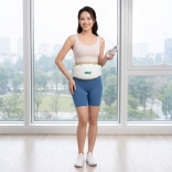 Máy massage hỗ trợ giảm mỡ bụng Nikio NK-168 Rung và Nóng