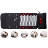 Đệm massage toàn thân có gối lăn hồng ngoại Lanaform Delight LA110316
