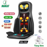 Ghế massage toàn thân cao cấp Nhật Bản Nikio NK-181 - Xoa đấm bóp, áp suất khí, nhiệt hồng ngoại