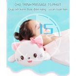 Gối massage hồng ngoại pin sạc YJ-68