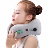 Gối massage nhiệt hồng ngoại trị đau mỏi cổ Nhật Bản YJ-818
