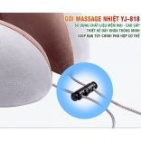 Gối massage nhiệt hồng ngoại trị đau mỏi cổ Nhật Bản YJ-818-07