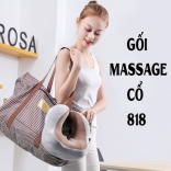 Gối massage thư giãn trị liệu đau mỏi cổ 818
