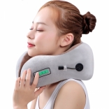 Gối massage thư giãn trị liệu đau mỏi cổ 818 new