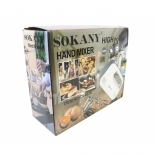 Máy đánh trứng cầm tay 3 tốc độ Sokany