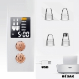 Máy hút mụn sạc không dây 4 đầu