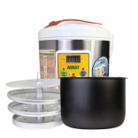 Máy làm tỏi đen Nhật Bản Nikio NK-696 - Màu xám bạc