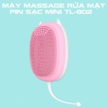 Máy massage rửa mặt pin sạc mini Hàn Quốc TL-802