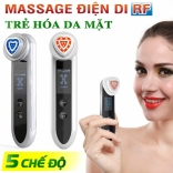 Máy massage điện di vô tuyến RF làm đẹp và trẻ hóa mặt D019 - 5in1