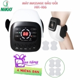 Máy Massage Đầu Gối Nikio NK-186 - Rung Nóng Và Xung Điện Kết Hợp Áp Suất Khí Nén