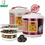 Máy làm tỏi đen Nhật Bản Nikio NK-696 - 6L, làm 2kg tỏi, nồi làm tỏi đen chuyên dụng