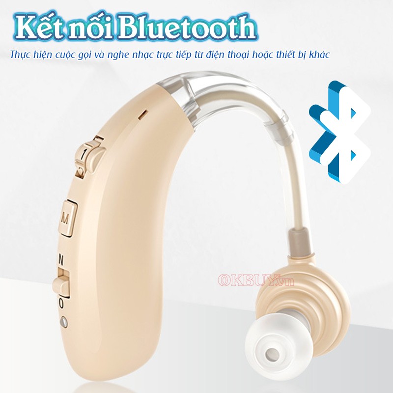 Máy trợ thính pin sạc kết nối bluetooth Axon A-360