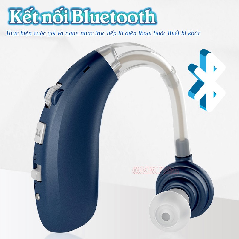 Máy trợ thính pin sạc kết nối bluetooth Axon A-360