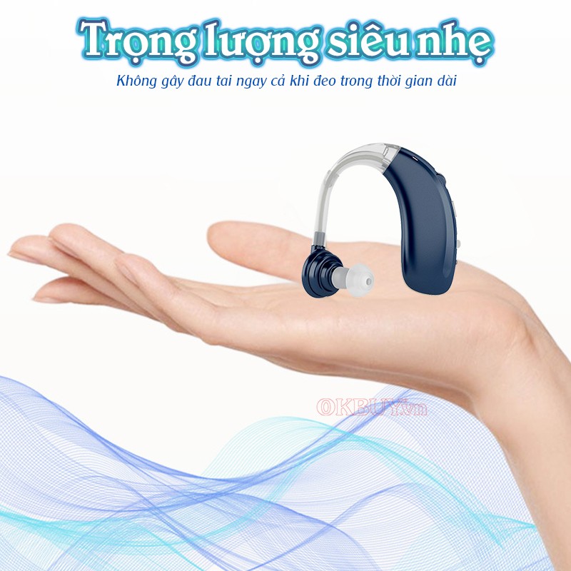 Máy trợ thính pin sạc trọng lượng nhẹ Axon A-360