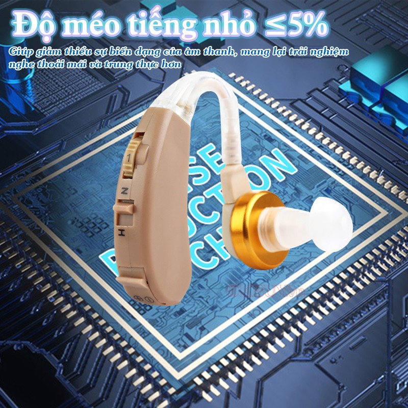 Máy trợ thính méo tiếng nhỏ Axon V-168