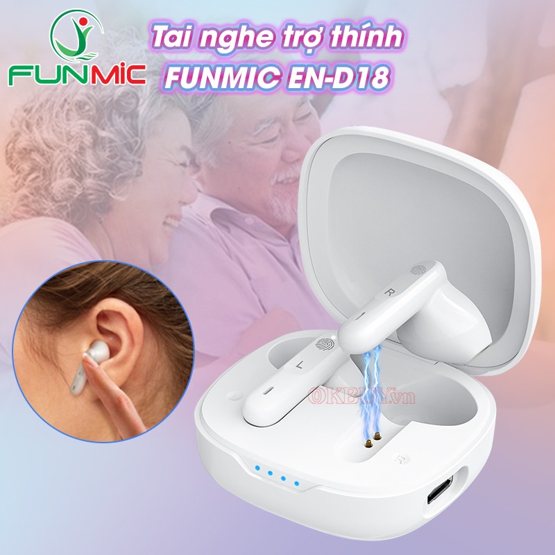 Tai nghe trợ thính không dây FUNMIC EN-D18