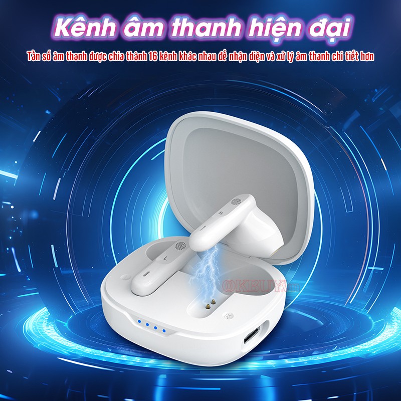 Tai nghe trợ thính không dây kênh âm thanh hiện đại FUNMIC EN-D18