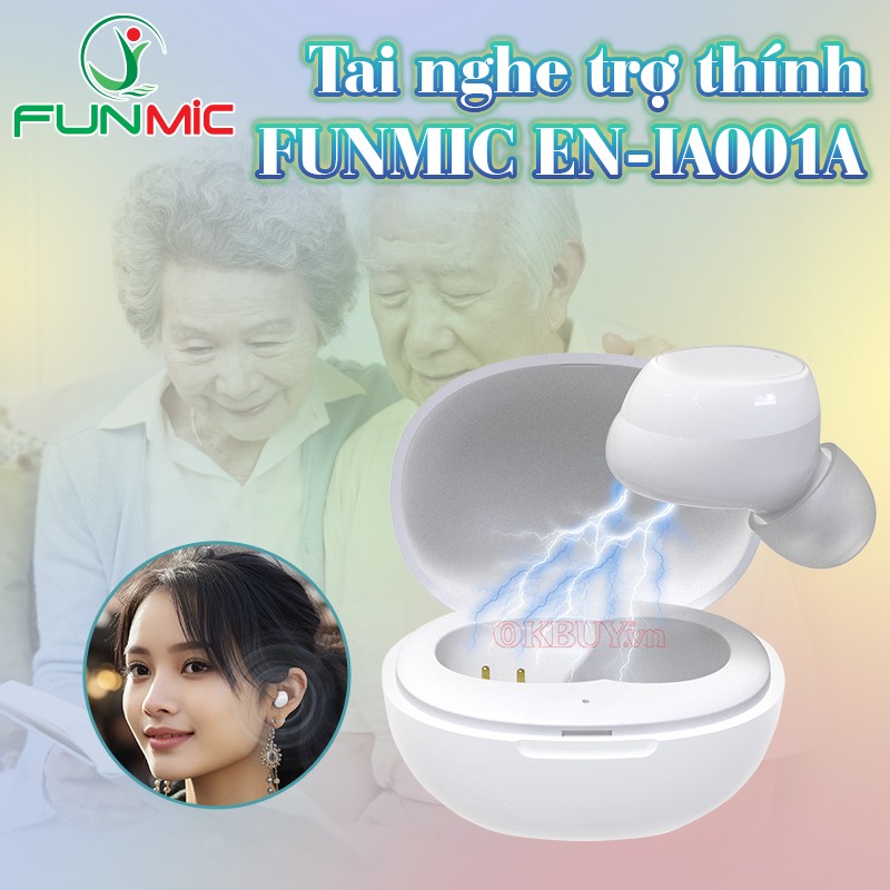 Tai nghe trợ thính không dây FUNMIC EN-IA001A