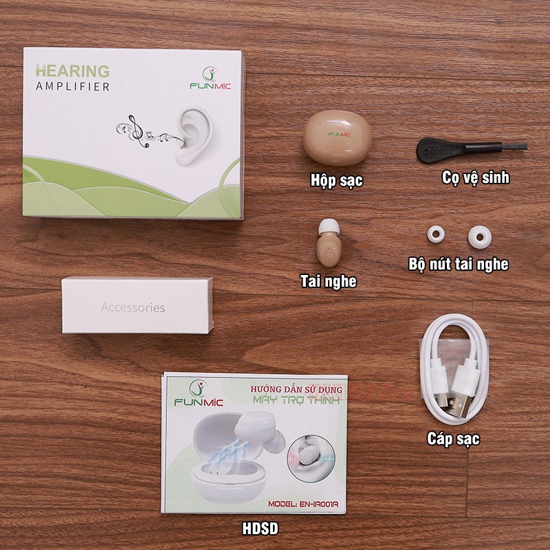 Tai nghe trợ thính không dây FUNMIC EN-IA001A