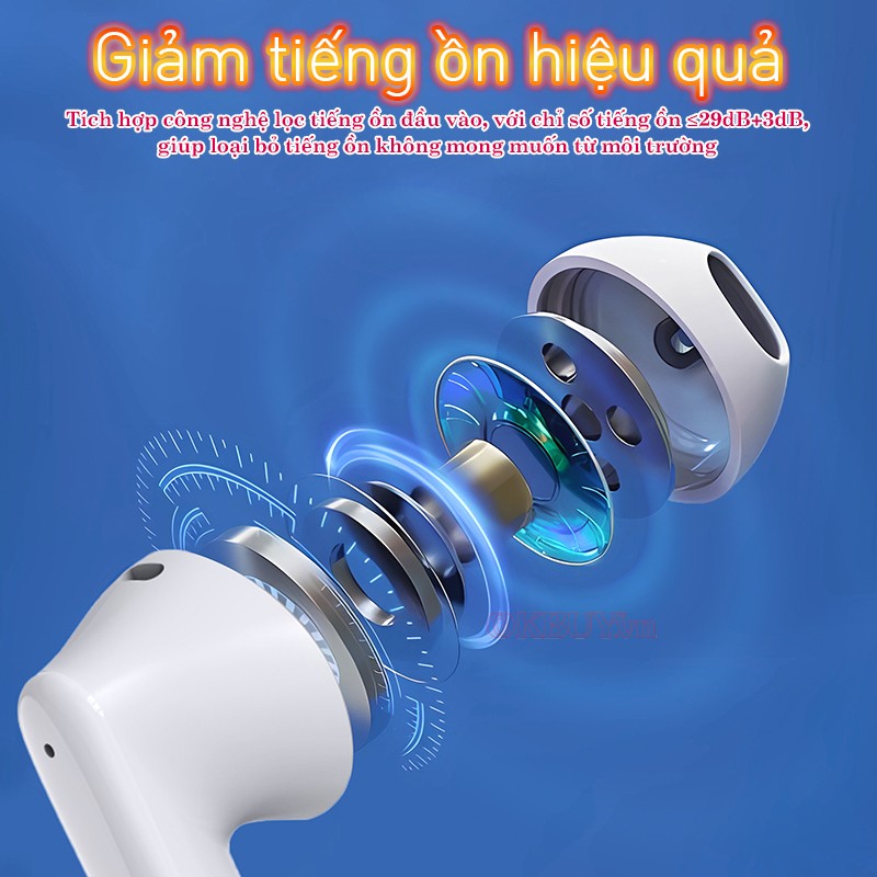 Tai nghe trợ thính không dây giảm tiếng ồn hiệu quả FUNMIC EN-IA008A