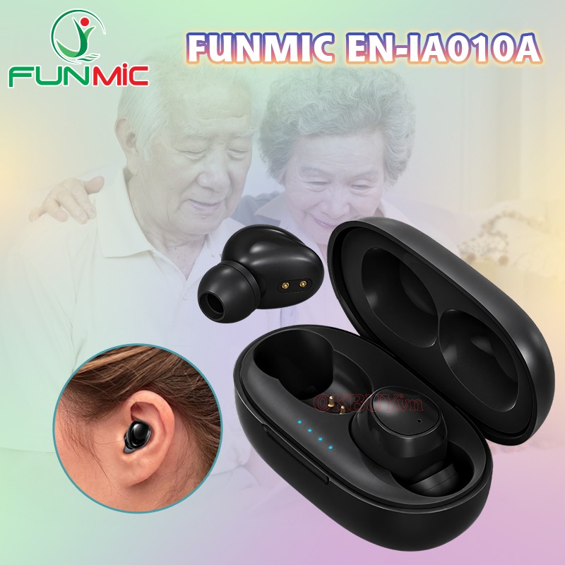 Tai nghe trợ thính FUNMIC EN-IA010A đen