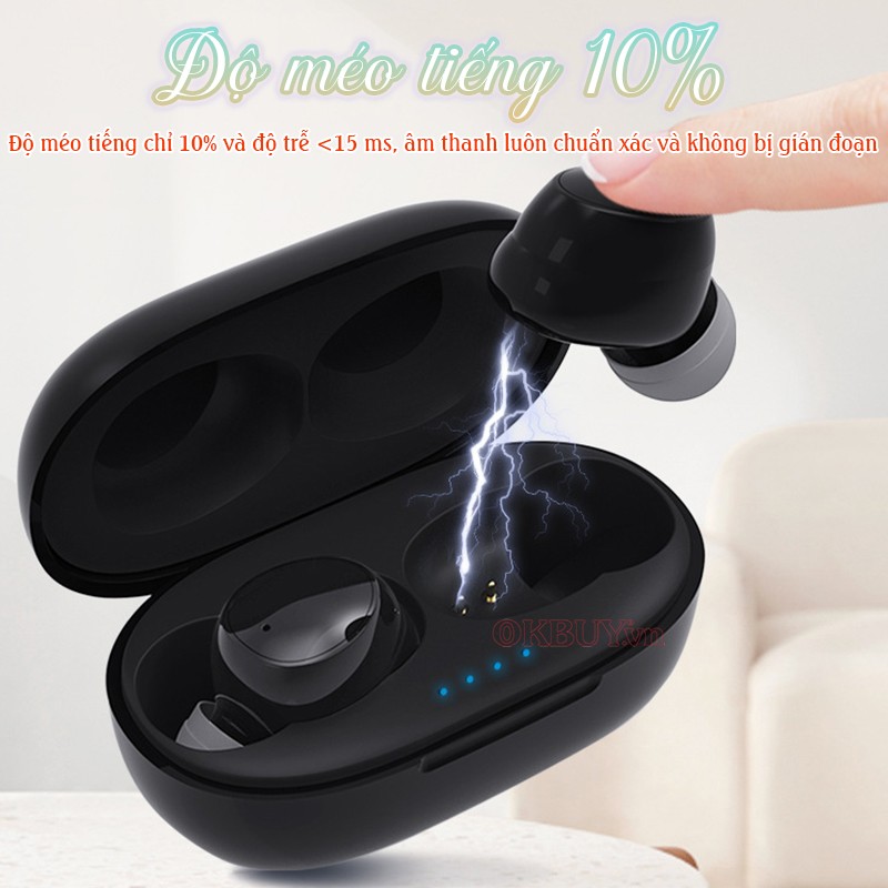 Tai nghe trợ thính không dây độ méo tiếng nhỏ FUNMIC EN-IA010A