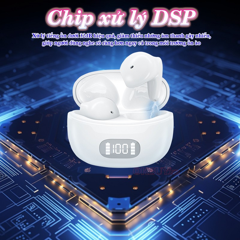 Tai nghe trợ thính không dây chip DSP FUNMIC EN-IA102B