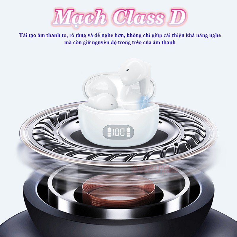 Tai nghe trợ thính không dây mạch class D FUNMIC EN-IA102B