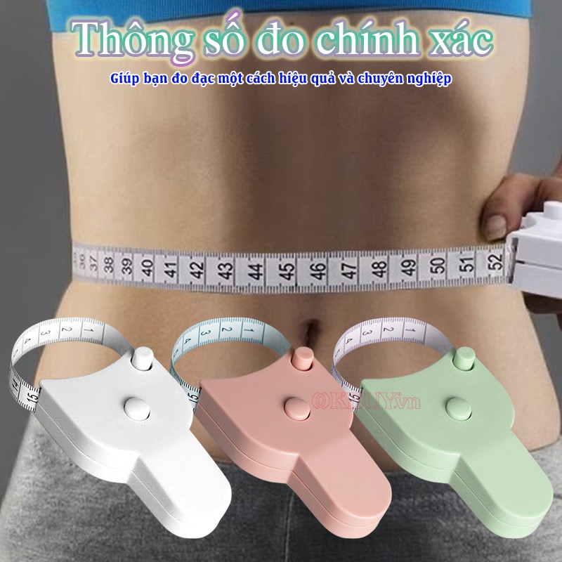 Thước đo tự động thu gọn dây thông số chính xác Nikio NK-06TD