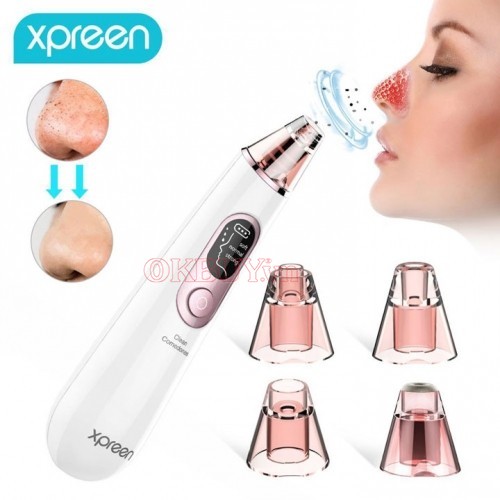 Máy hút mụn đầu đen ở mũi Xpreen XPRE 111 trang bị 4 đầu hút mụn tiện lợi