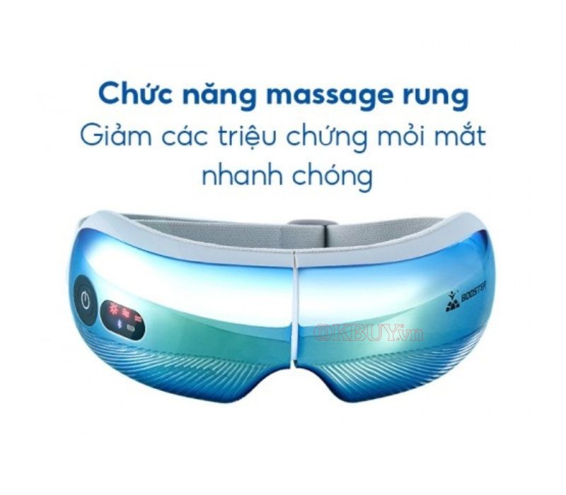 Máy massage Booster H1 - 3in1 chức năng rung giảm triệu chứng mỏi mắt nhanh chóng