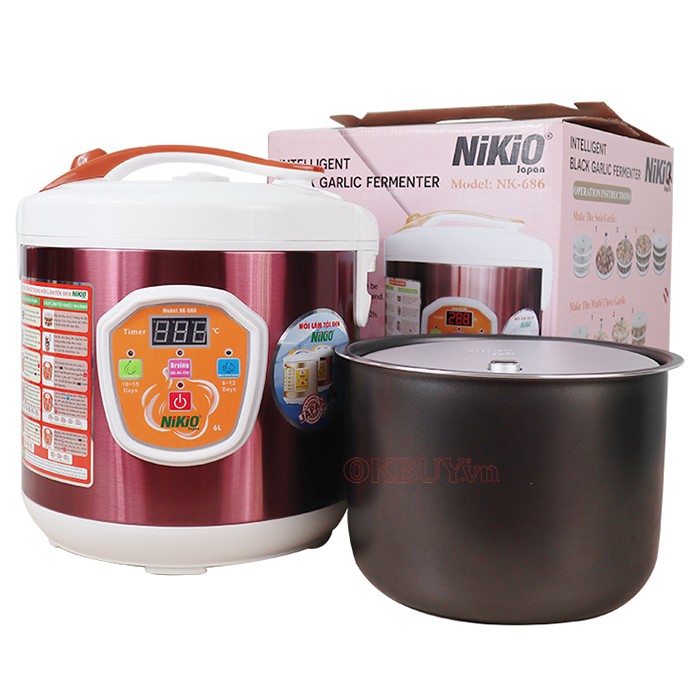 Máy làm tỏi đen Nikio NK-686 là sản phẩm tiên tiến được trang bị nhiều tính năng vượt trội