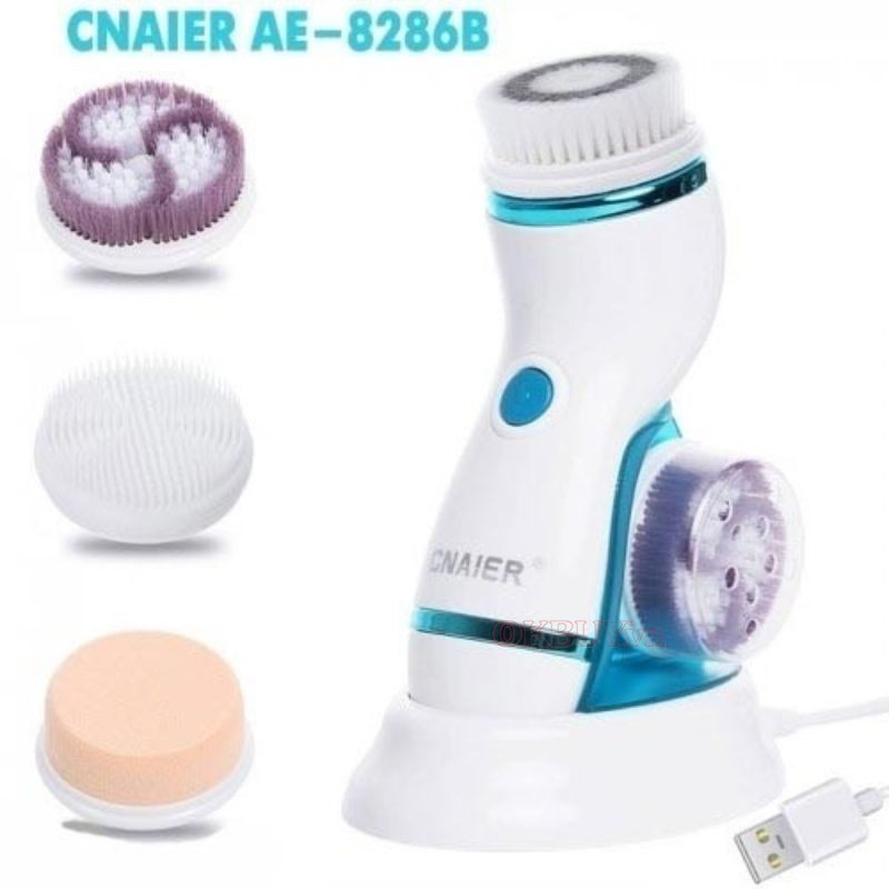 Các đầu cọ của CNAIER AE-8286B được thiết kế nhỏ gọn với chất liệu cao cấp