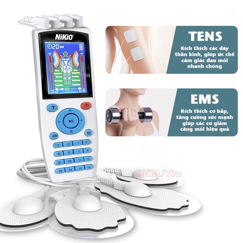 Máy massage xung điện Nikio NK-103A