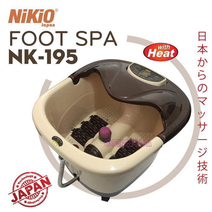 máy massage chân nikio giúp bạn mát chân khỏe mỗi ngày