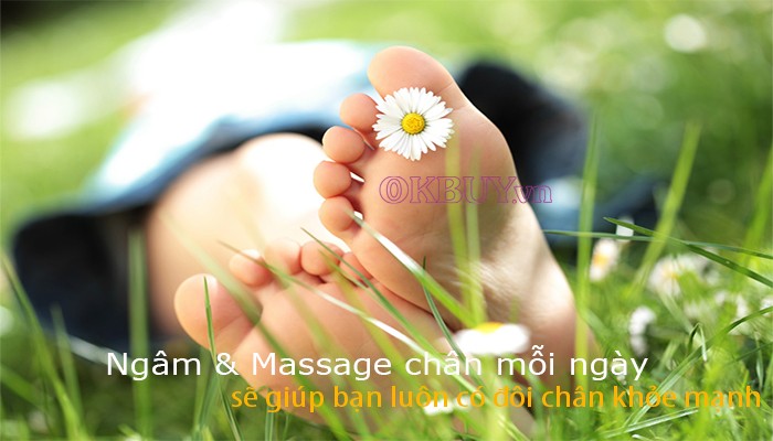 Công dụng thần kỳ của việc ngâm và massage chân mỗi ngày