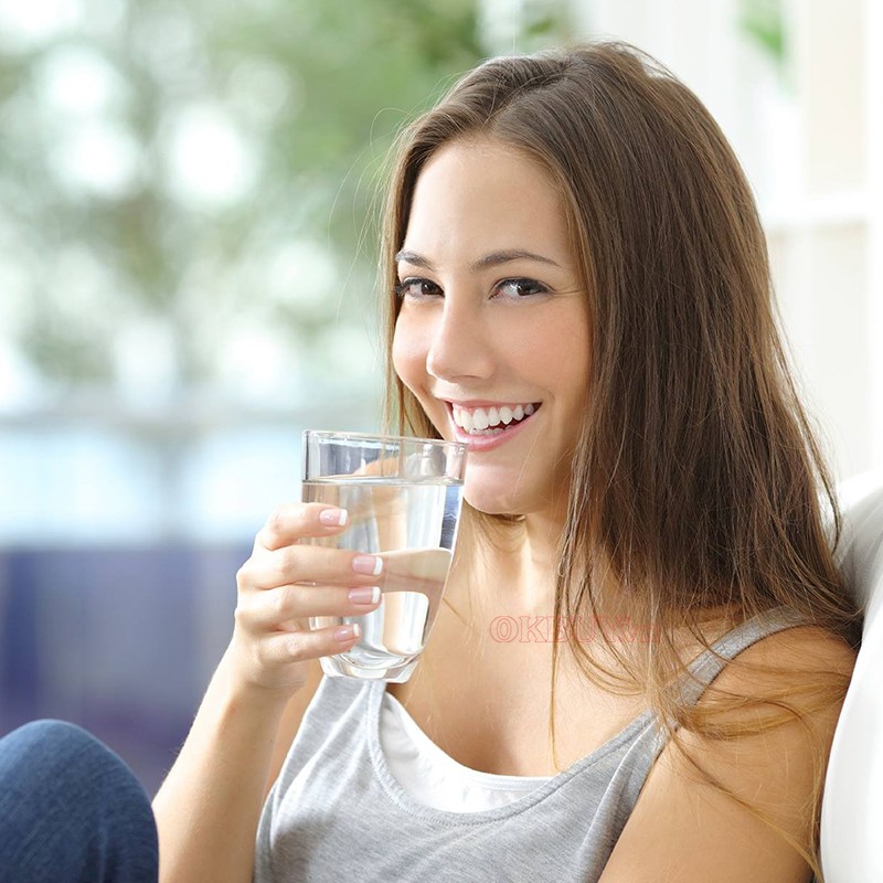 Uống nhiều nước ấm