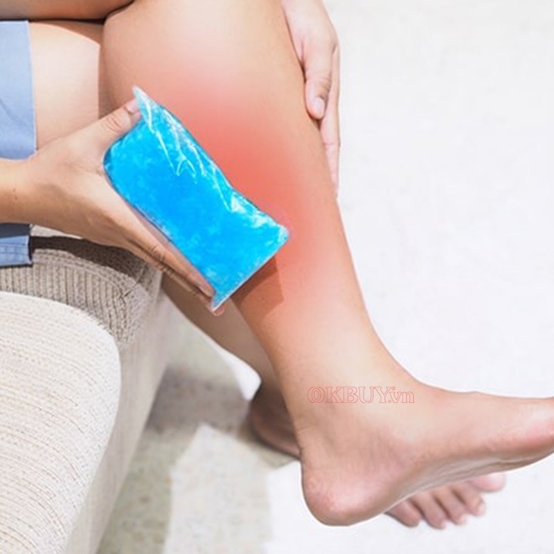 Chườm nóng bắp chân
