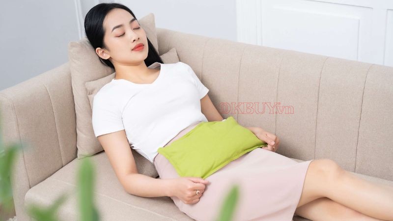 Cách giảm đau bụng kinh nguyệt thông qua túi chườm bụng