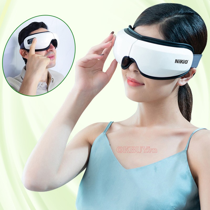 Sử dụng máy massage mắt Nikio NK-116