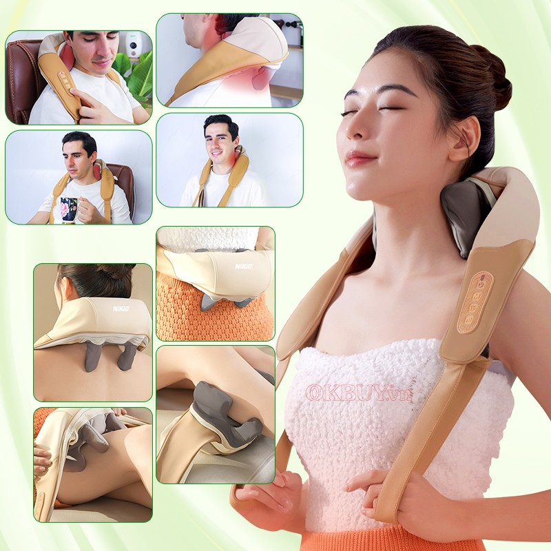 Máy massage cổ vai gáy Nikio NK-139