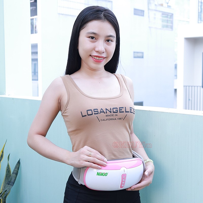 Máy massage bụng rung dạng đai