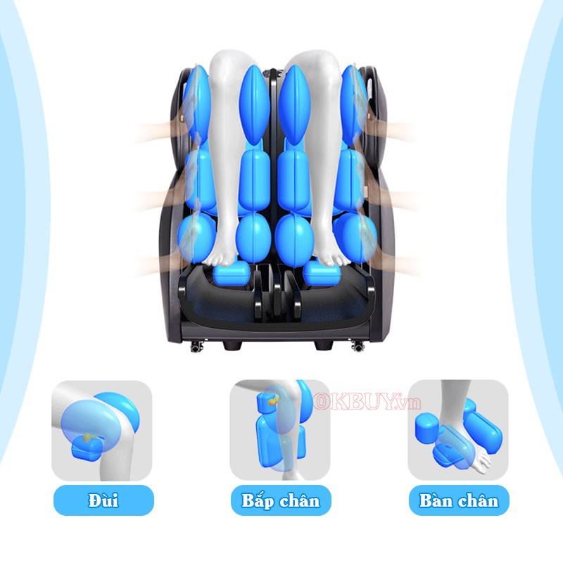 Nguyên lý hoạt động của máy massage chân