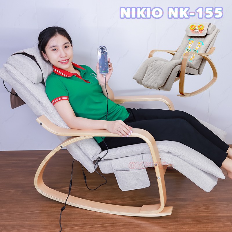 Ghế massage toàn thân Nikio NK-155