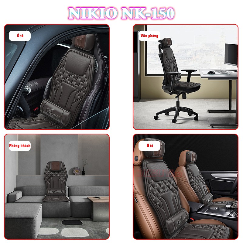 Đệm massage toàn thân Nikio NK-150