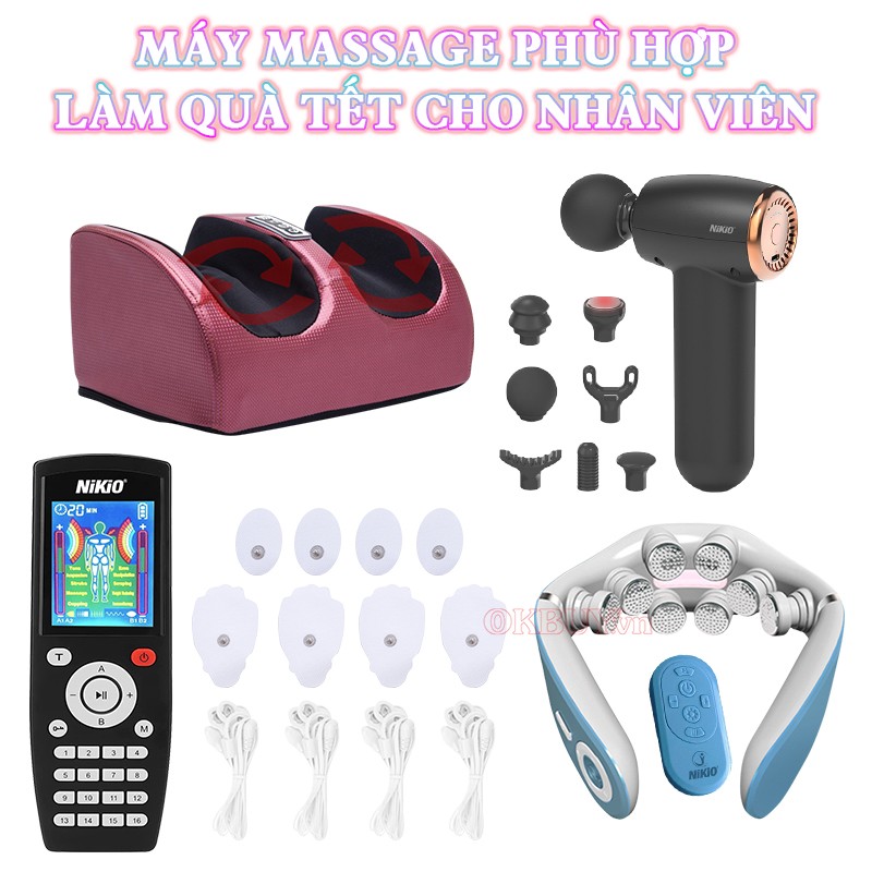 Máy massage món quà tết độc đáo và ý nghĩa cho nhân viên