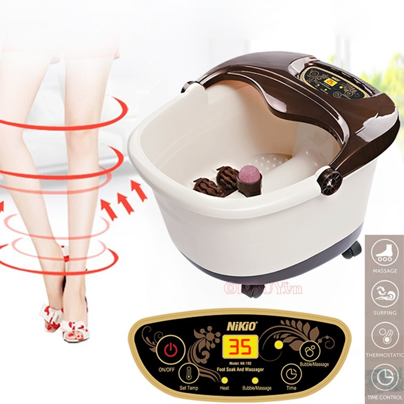 Bồn ngâm chân massage Nikio NK-192