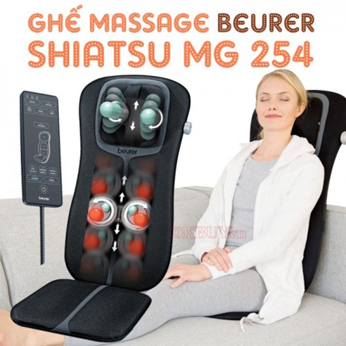 Nệm massage công nghệ Shiashu nhật bản