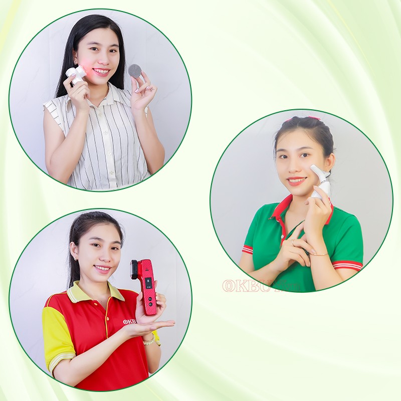 So sánh 3 dòng máy massage mặt Nikio